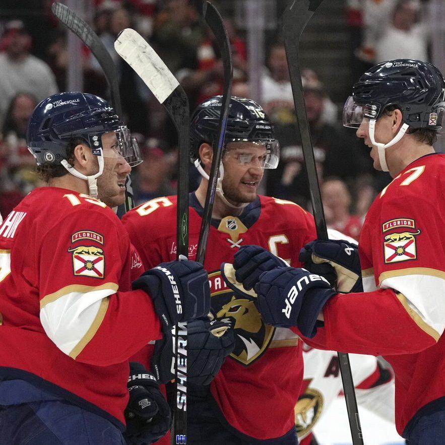 Matthew Tkachuk nets 3 points, Panthers beat Senators 5-1